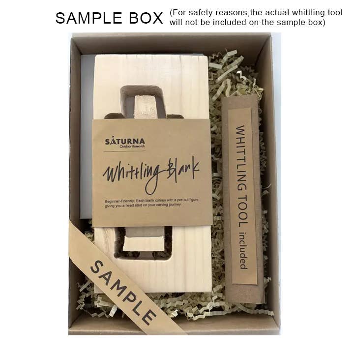 Saturna Outdoor Research - Wholesale DIY Craft Kit - Whittling Blank Set5