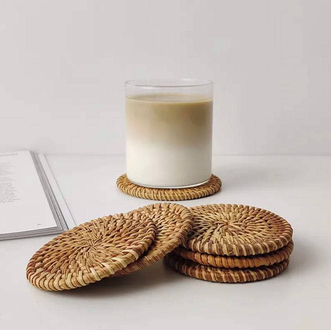Delmar Decor - Wholesale Coasters - Rattan Coasters1