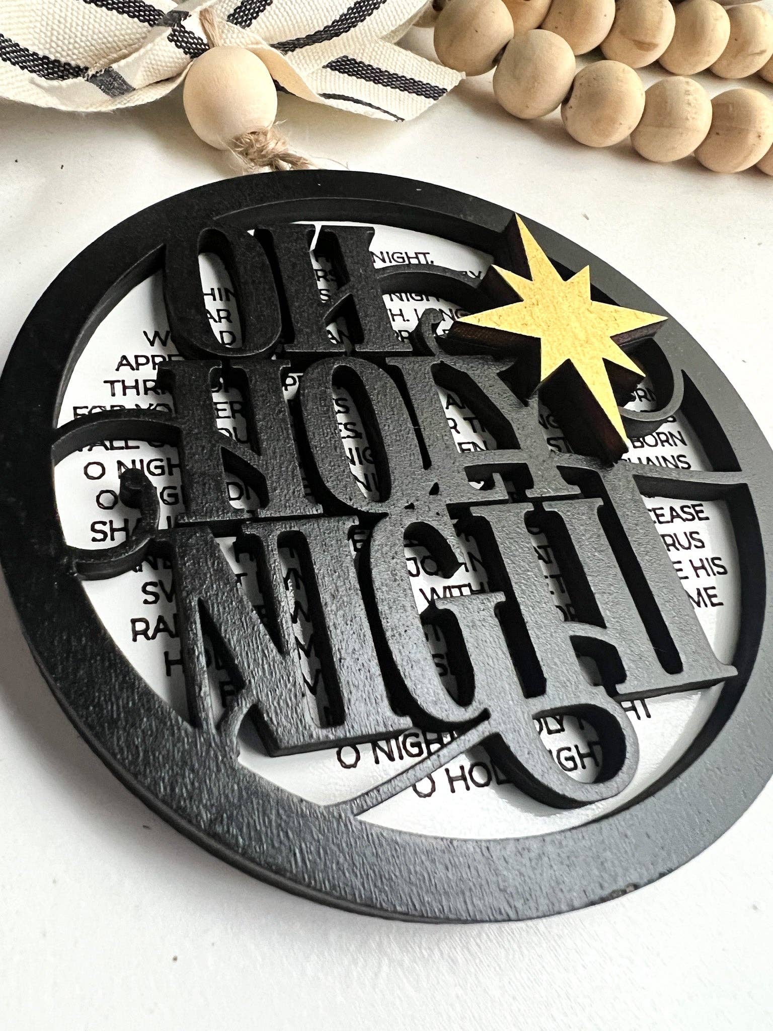 Geaux Magnolia - Wholesale Ornament - Oh Holy Night Christmas Ornament1