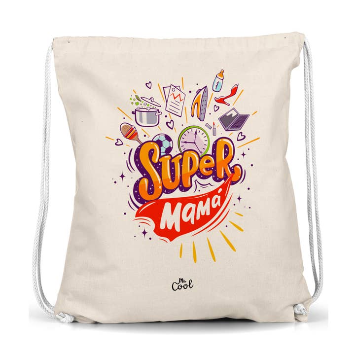 Turnbeutel – Du bist eine Super-Mama für den Großhandel von STAR WAY, S.L. | MrCool