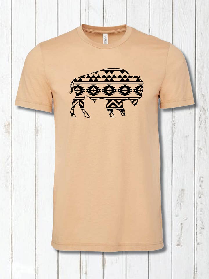 Aztec Buffalo for wholesale by Junk N The Trunk Tees