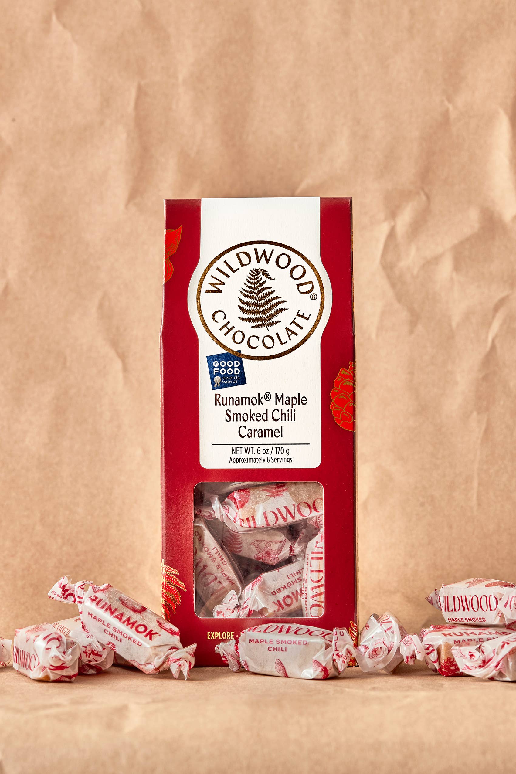 Wildwood Chocolate - Wholesale Caramel - Runamok Smoked Chili Caramel Box1