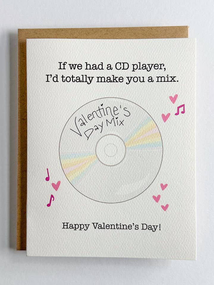 Mix CD Valentine for wholesale by Wild Card Creations