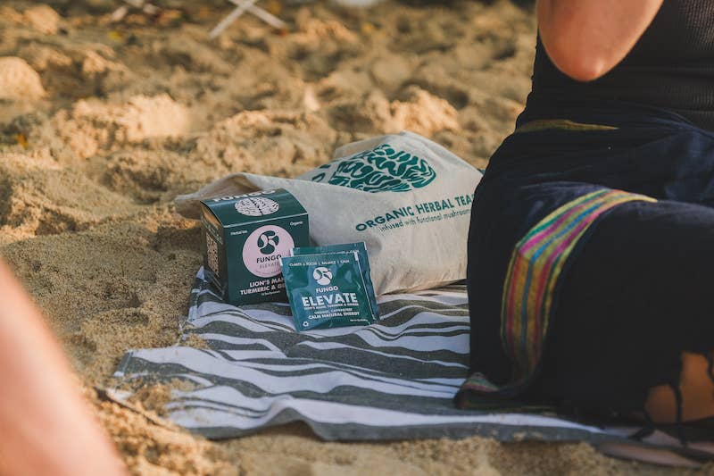 Fungo - Vente Thés santé/détox - Élévation Infusion Fonctionnelle aux Herbes, Thé au Champignon Crinière de Lion3