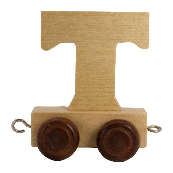 Wooden letter train, letter name train A-Z - 7373 T for wholesale by GICO Spielwaren