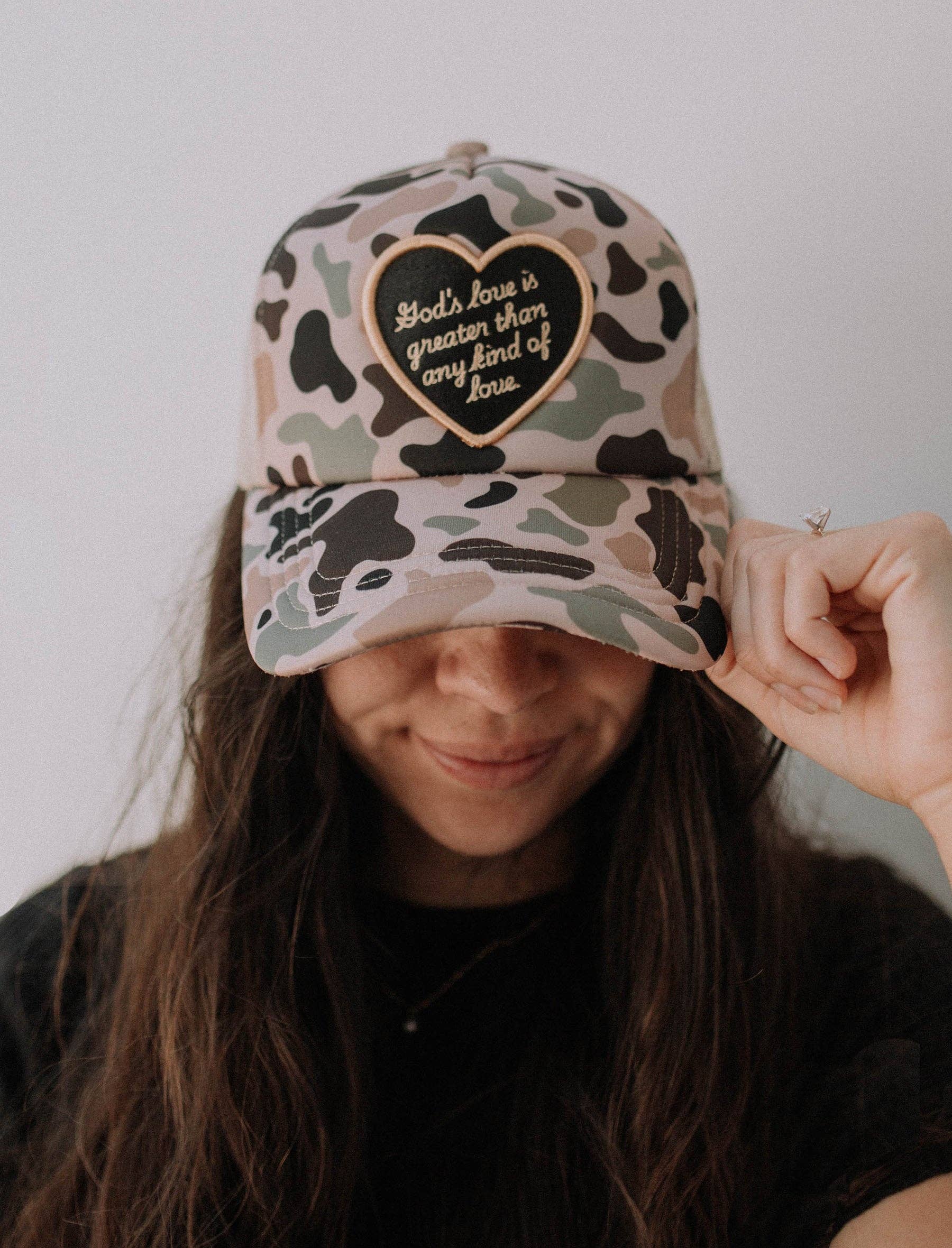 Jenessa Wait - Wholesale Baseball Cap - Women's - Hat: God's love is greater2