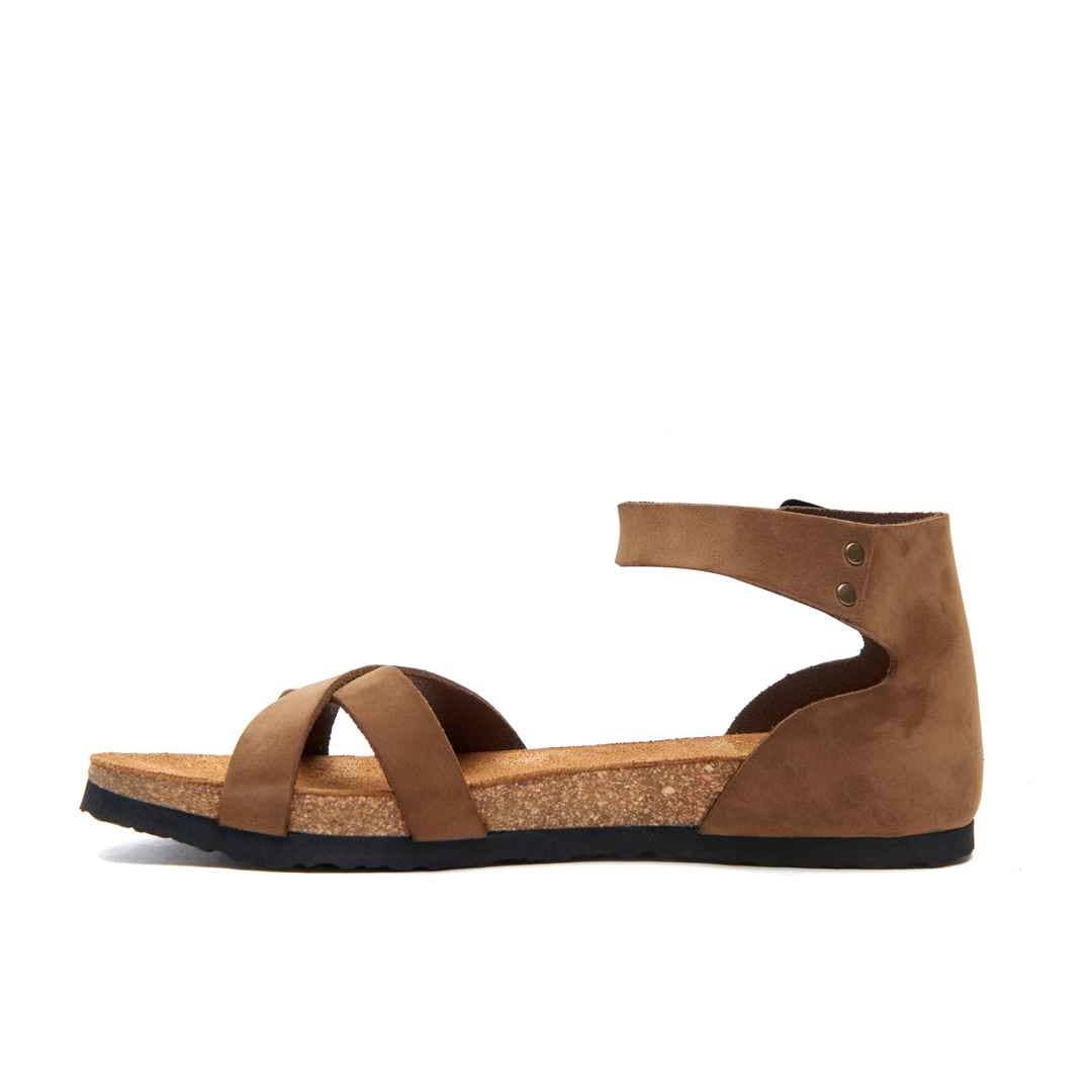 Comfortfusse - Wholesale Sandals - Women's - Milano - Genuine Leather Flat Sandals3