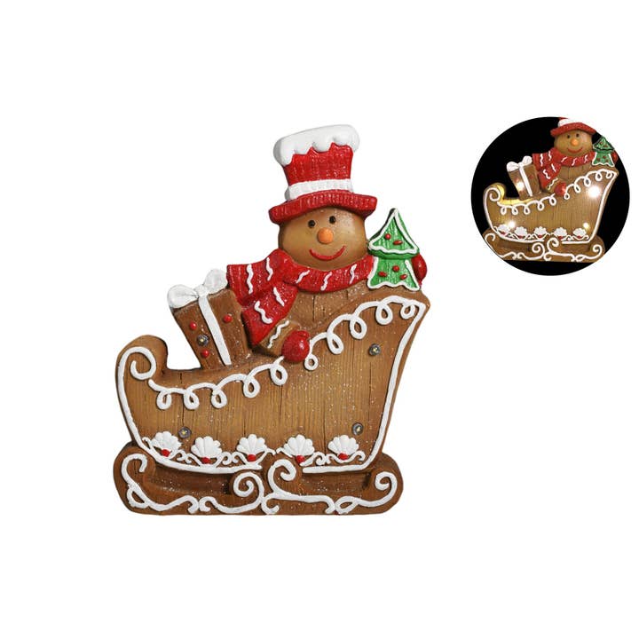 CP INTERNATIONAL - Wholesale Christmas Decoration - LED Decorative Sled Manala #42