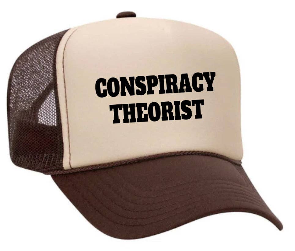 Inappropriate Trucker Hats - Wholesale Trucker Hat - Women's - Conspiracy Theorist Trucker Hat20