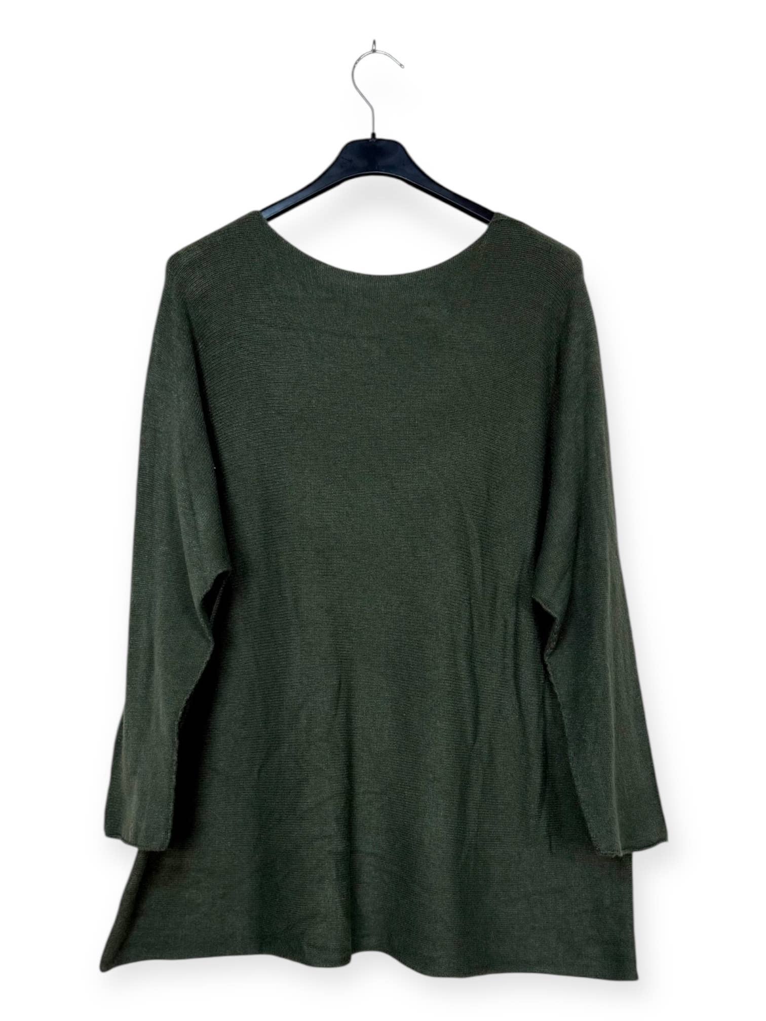 Lucky Nana - Wholesale Knit Sweater - Women's - AH L2218 - Plus Size V-Neck Sweater8