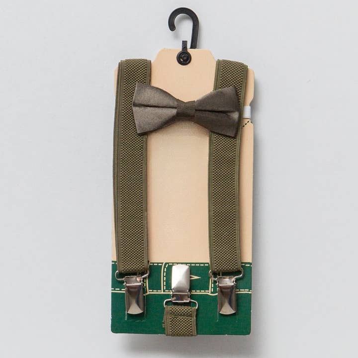 Omnis Pura - Vente Bretelles – enfant - Accessoires garçon spécial jour : bretelles et nœud papillon 0-24 mois10