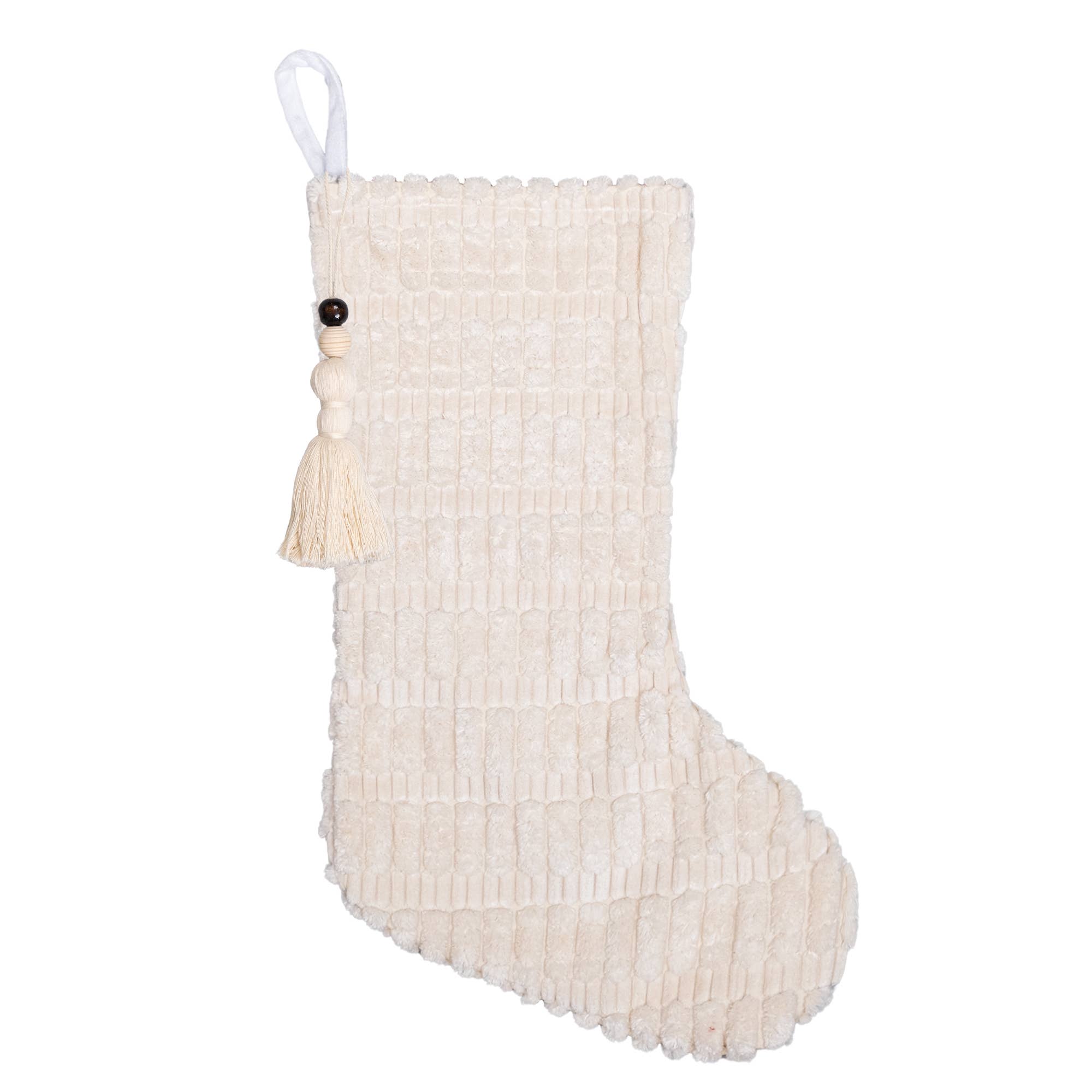 GEXWORLDWIDE - Wholesale Holiday Stocking - New Textured Festive Christmas Stocking9