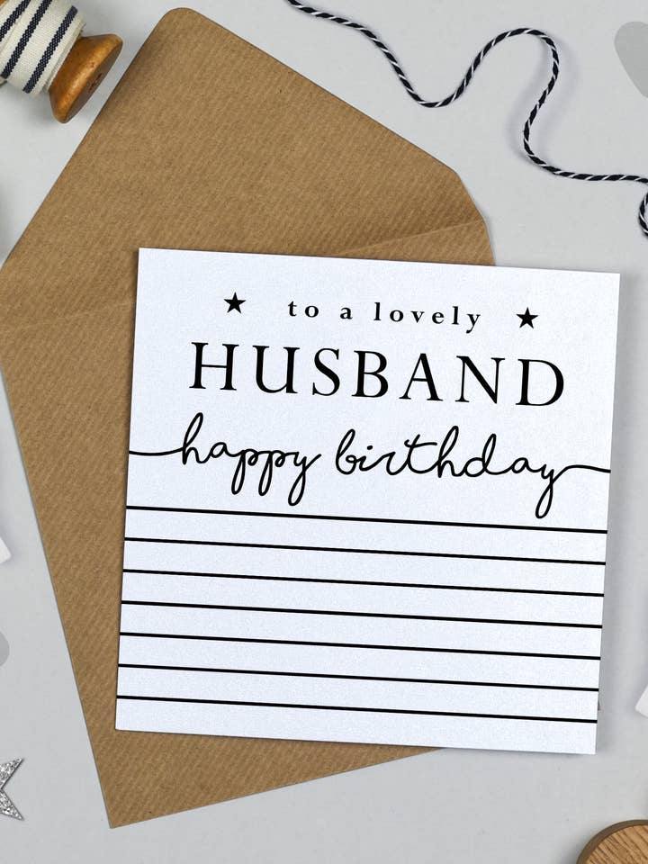 Simply Stripey Husband for wholesale by Michelle Fiedler Design