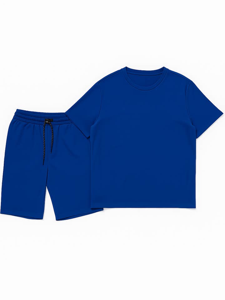 Amorica NYC - Wholesale Activewear Set - Men's - Men’s Everyday Luxe T-Shirt & Short Set6