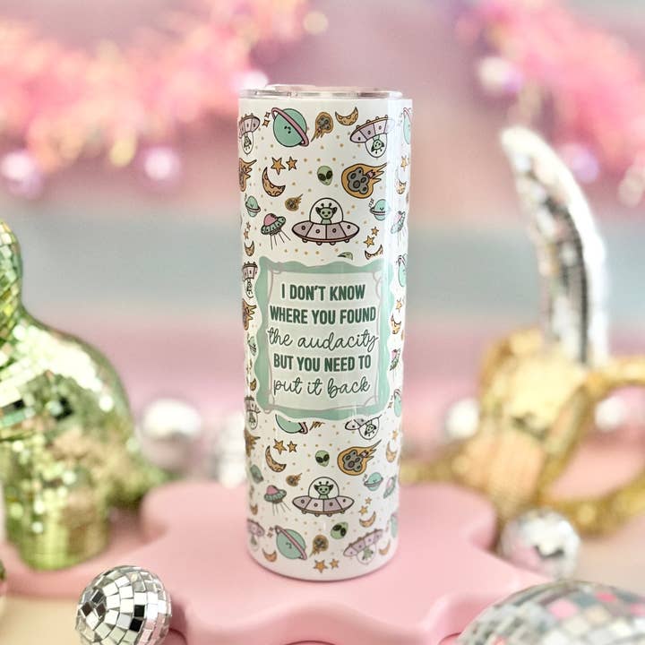 Je ne sais pas où tu as trouvé le gobelet isotherme 20 oz Audacity. pour la vente par HandCrofted