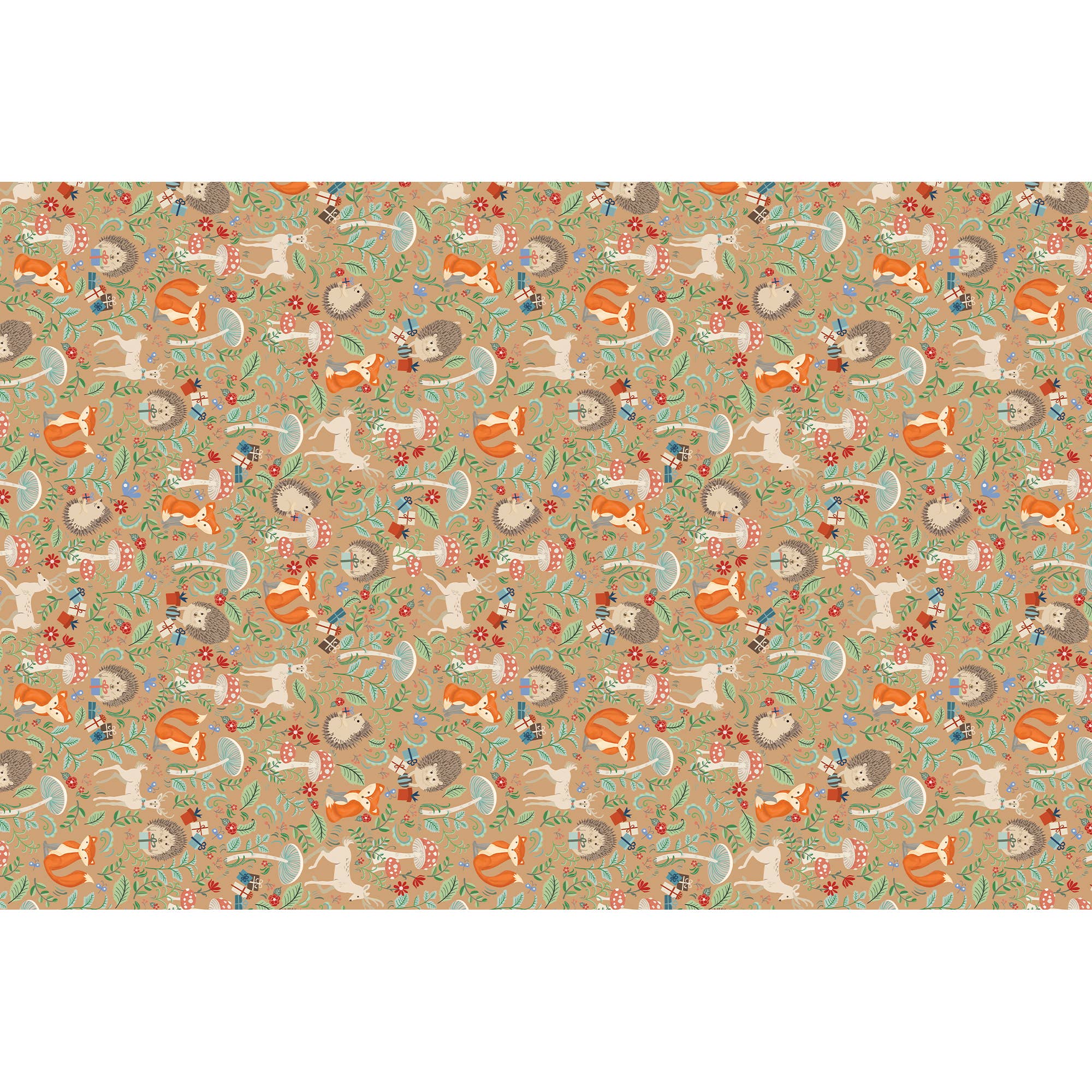 Jillson & Roberts - Wholesale Tissue Paper - Krafty Fox Tissue - Printed2