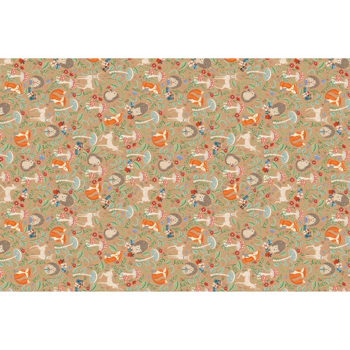 Jillson & Roberts - Wholesale Tissue Paper - Krafty Fox Tissue - Printed2