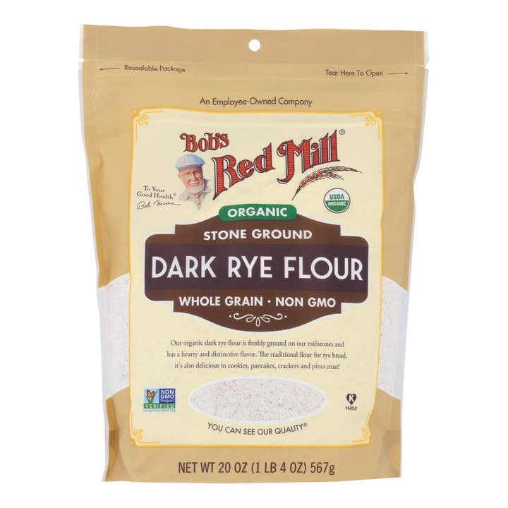 Bob's Red Mill - Rye Dark - Case Of 4 - 20 Oz for wholesale by Everyday Supply Co