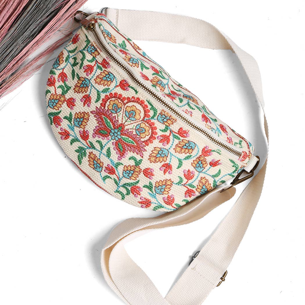 Fashion City - Vente Sac ceinture – femme - Sac banane à motif varié réglable en bandoulière15