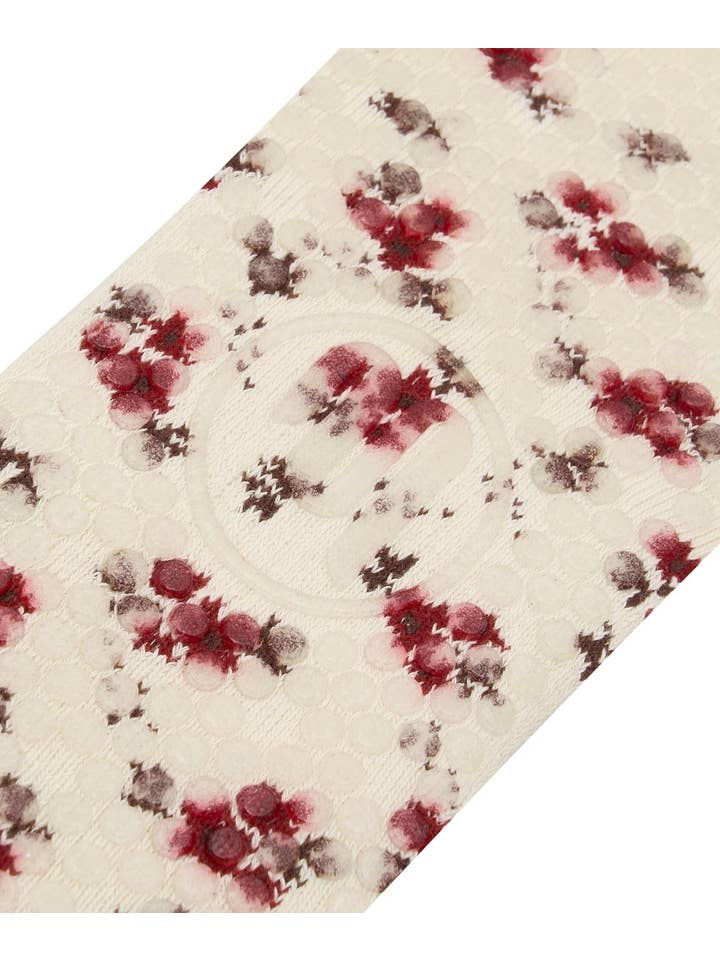 MoveActive - Wholesale Socks - Women's - Quarter Crew Non Slip Grip Socks - Ditsy Floral