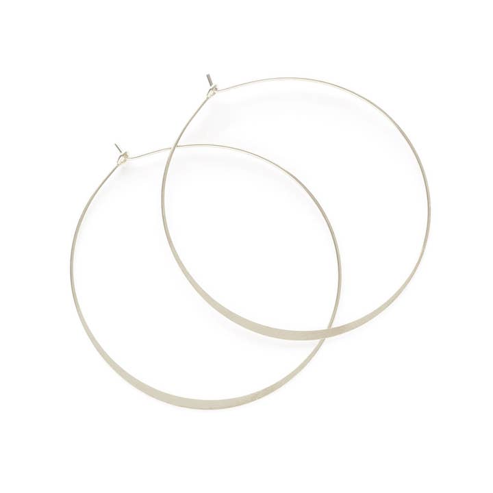 Amano Studio - Wholesale Hoop Earrings - 1.5" Classic Hoop Earrings