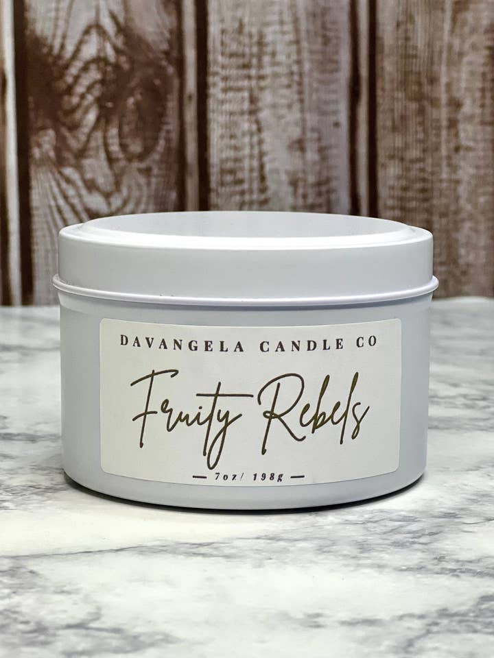 Fruity Rebels for wholesale by Davangela Candle Co.