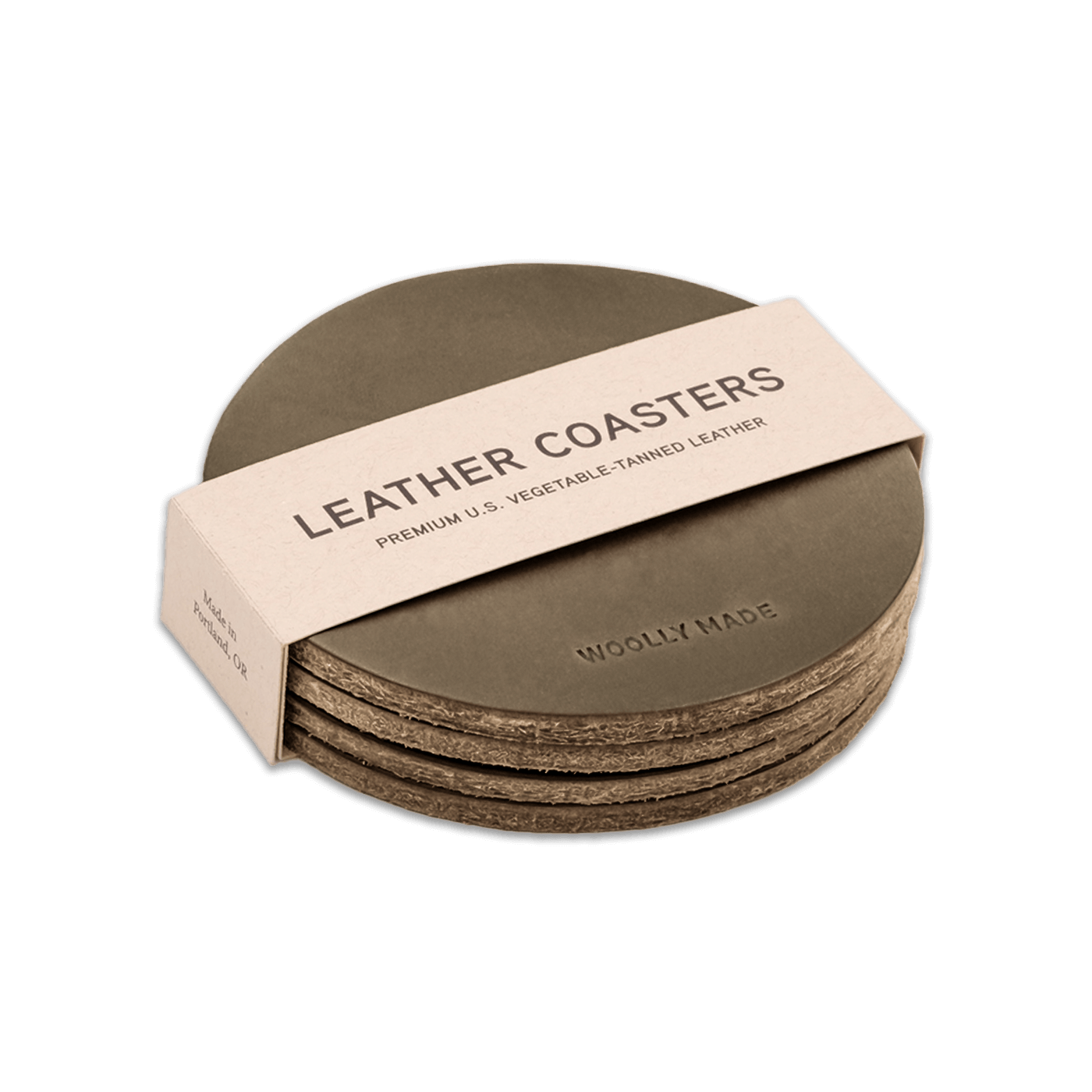 Woolly Made - Wholesale Coasters - Leather Coasters9