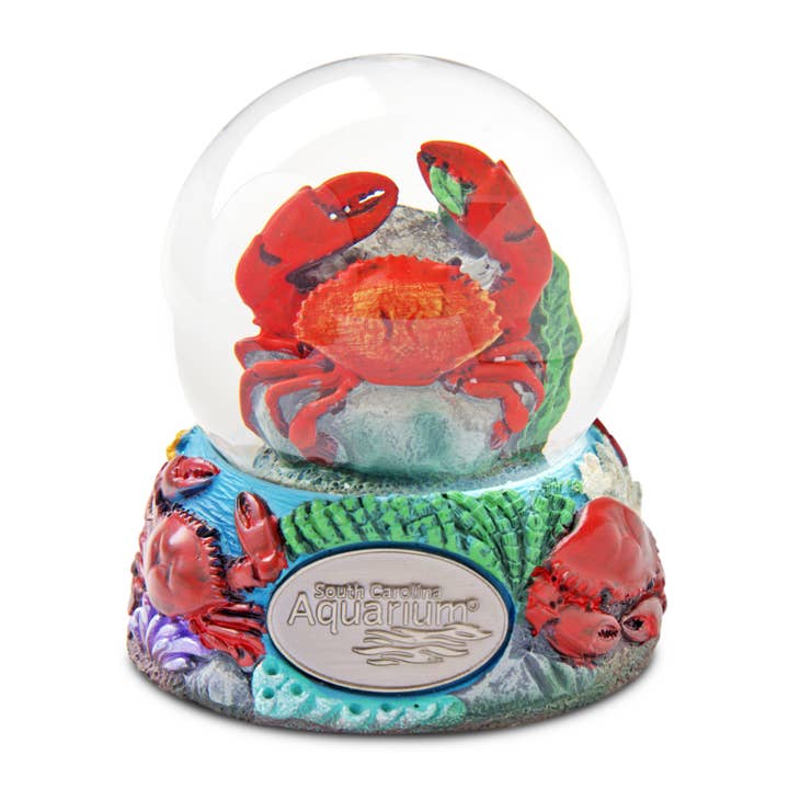Crab 65mm Snow Globe {Customization Required} for wholesale by Animals Forever, Inc