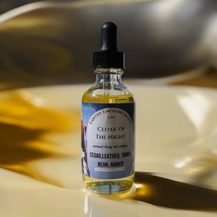 Cloak Of The Night Body Oil for wholesale by Earthy Enchantments