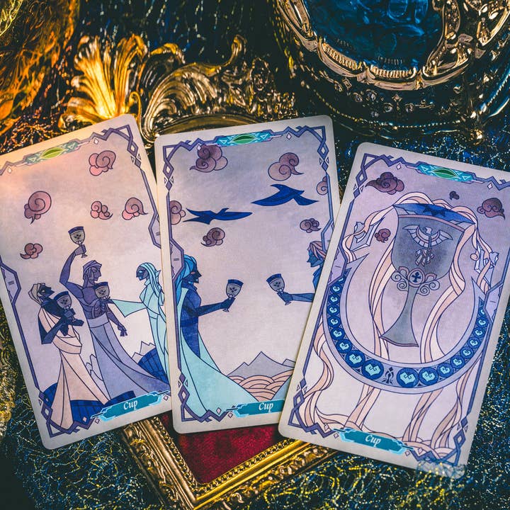 Vermilion Collection - Wholesale Tarot Cards - Broken Mirror Tarot MERCURY Special Edition9