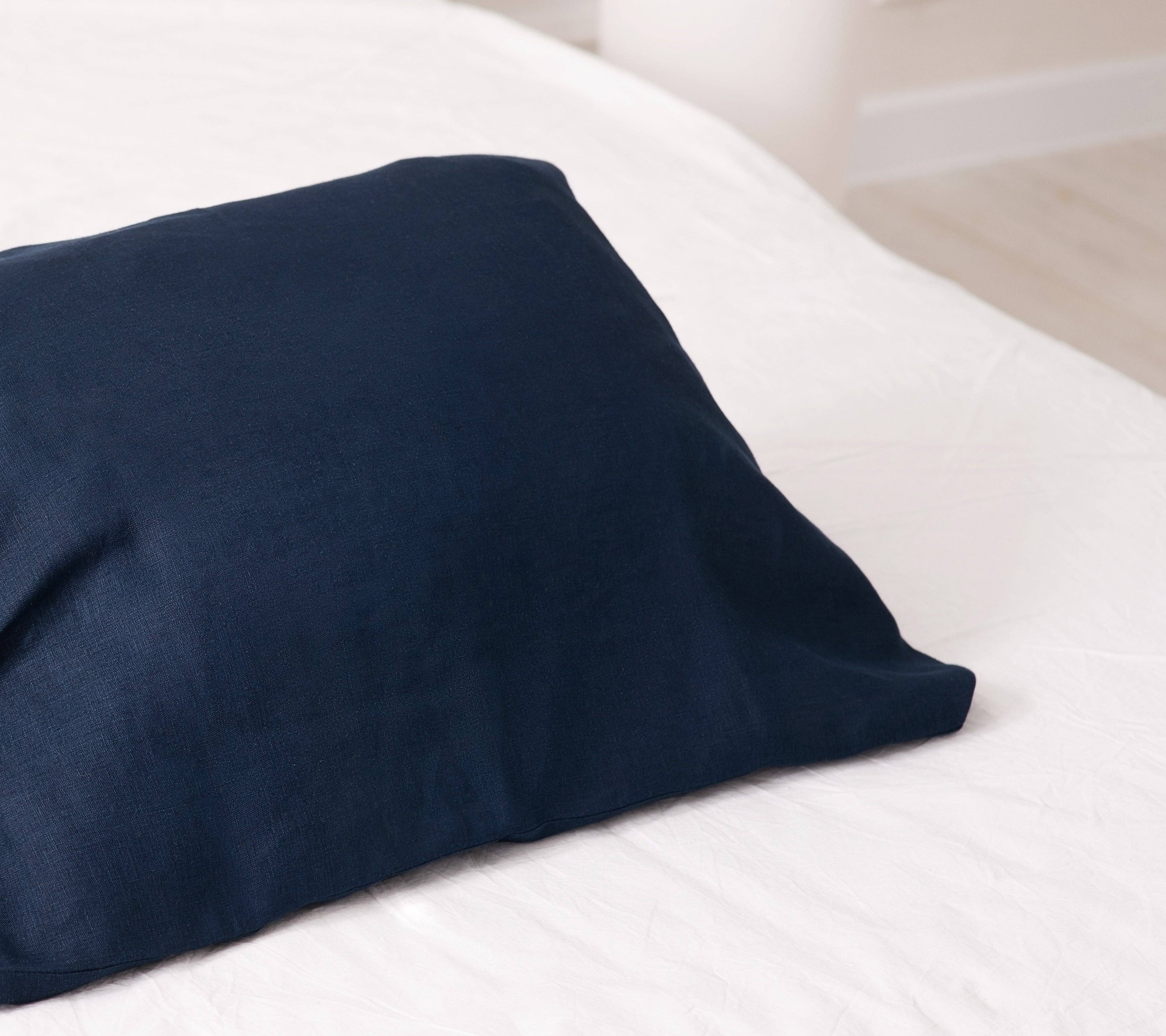 LinenQ – wholesale Bedding pillowcase/sham – Linen pillow case Standard size (1pc) 20x26 Inches16