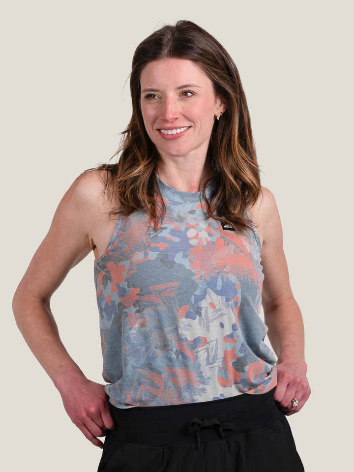 Women's High Country Crop Top (Discontinued Styles) for wholesale by Belong Designs