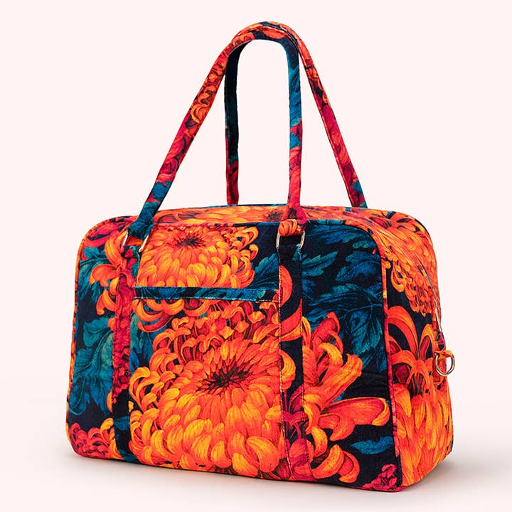 Powder Design inc - US - Wholesale Weekender Bag - Women's - *Pre-Order AW26* Lux Weekend Bag - Chrysanthemum2