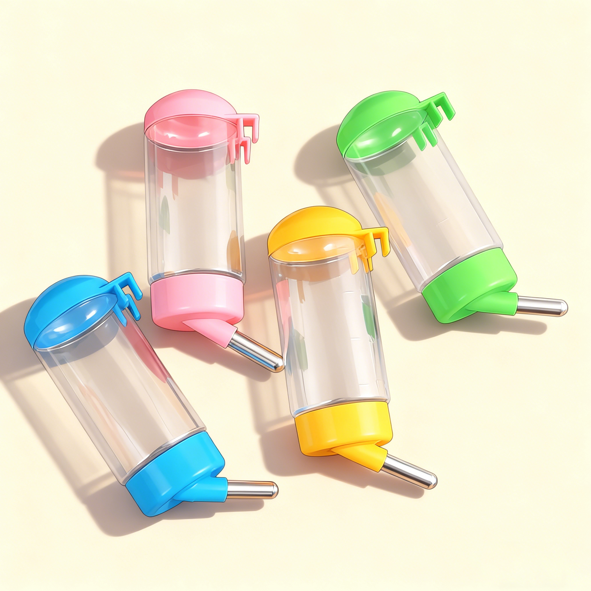 PAWPAWwholesale - Wholesale Pet Water Bottle - Dog - Portable 400ML Pet Water Bottle for Cages Cats Dogs_CWMM53784