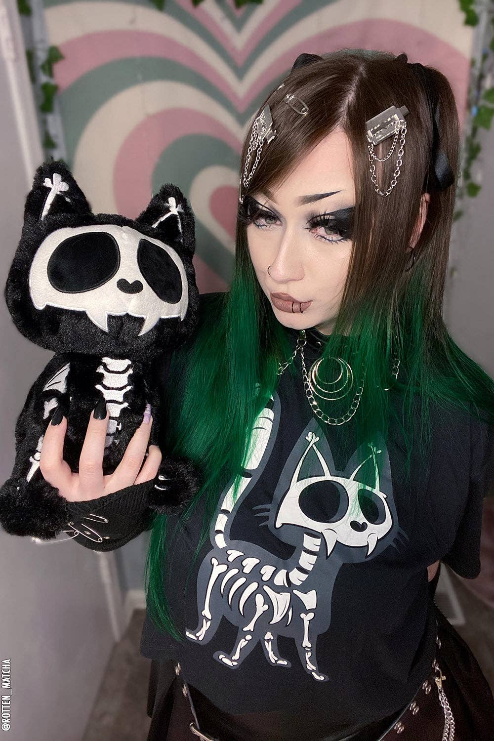 vampirefreaks - Vente Peluche – enfant et bébé - Peluche Skelekitty3