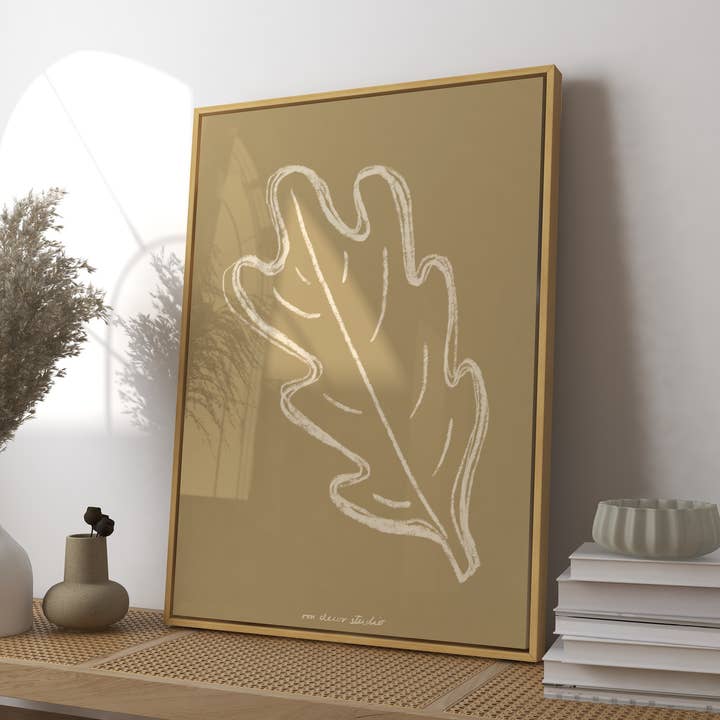 Autumn Leaves Print for wholesale by RM Decor Studio