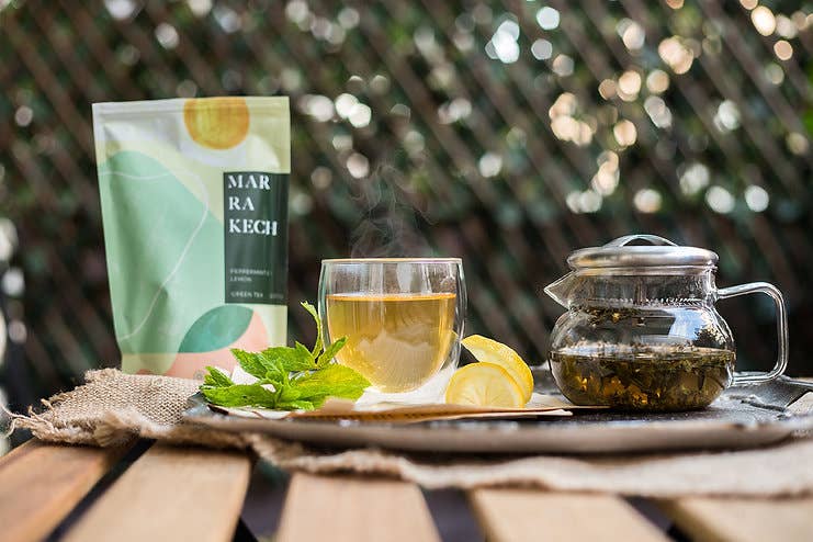 alanda's - Wholesale Health/Detox Tea - MARRAKECH | green tea, mint & lemon3