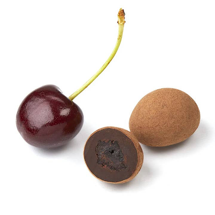 Chukar Cherry Company - Wholesale Chocolate Box - 2.75 oz Black Forest Cherries - Ultra Dark Chocolate2