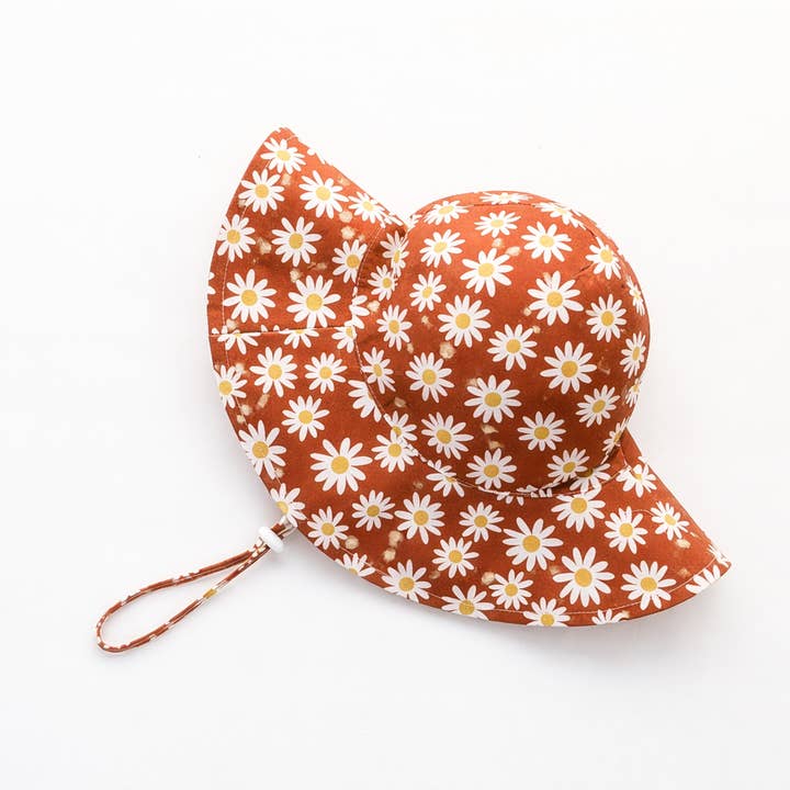 Huggalugs - Wholesale Sun Hat - Kids - Ginger Daisy Sunhat UPF 50+ Baby & Toddler0