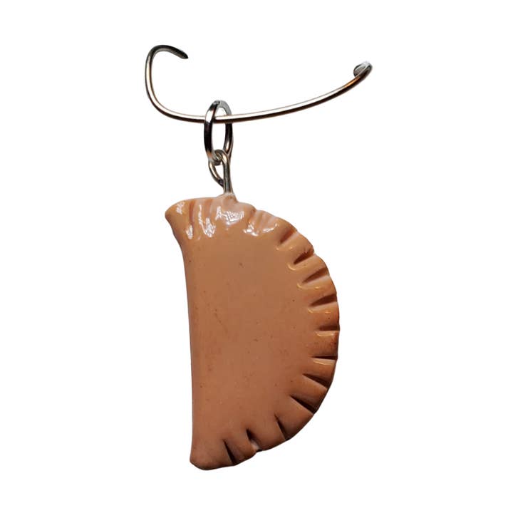 Pierogi Gifts - Wholesale Pendant/Charm Necklace - Pierogi Shaped Necklace0