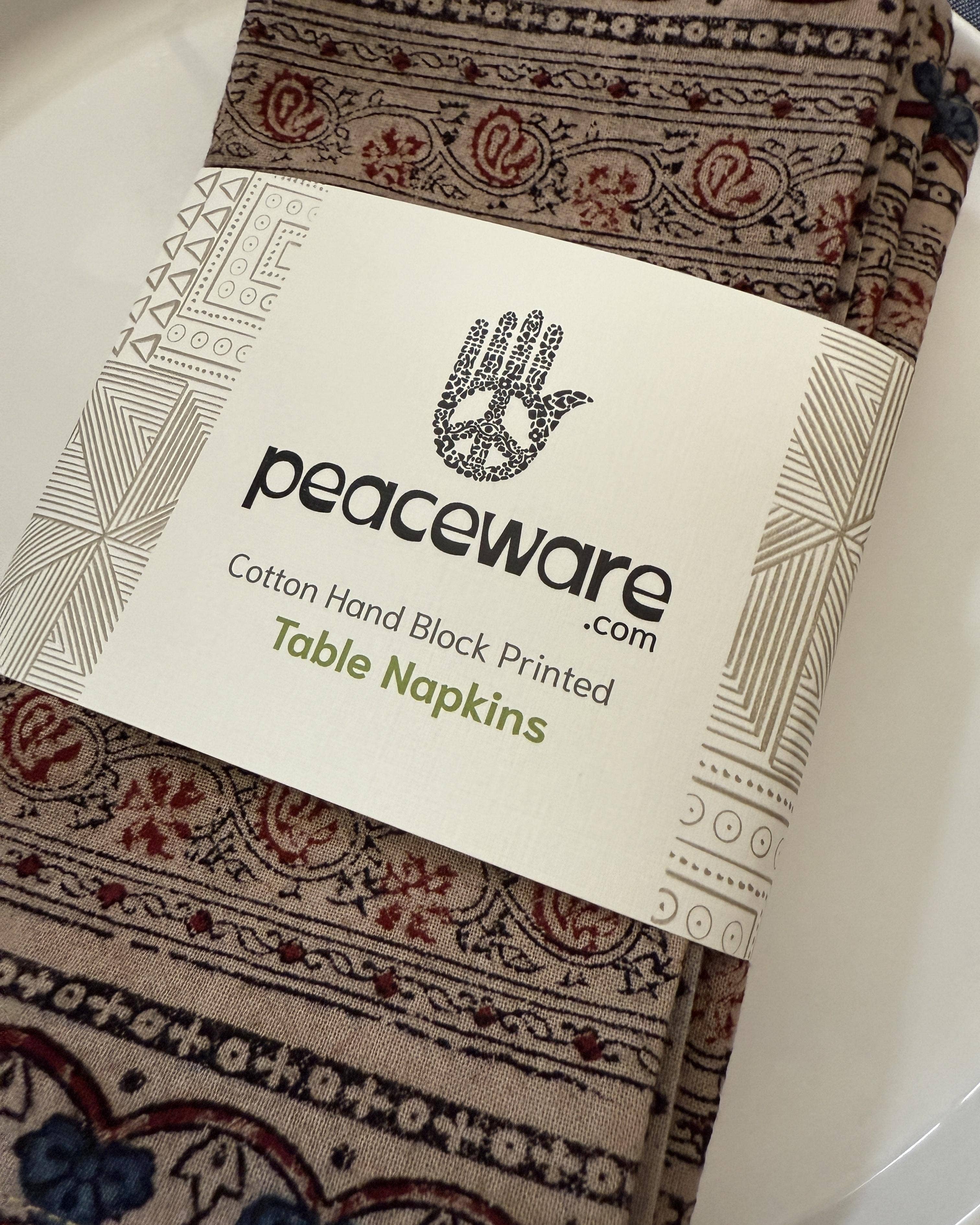 Peaceware - Wholesale Dinner & Cloth Napkin - Table Napkins - Vineyard (Set of 4)5