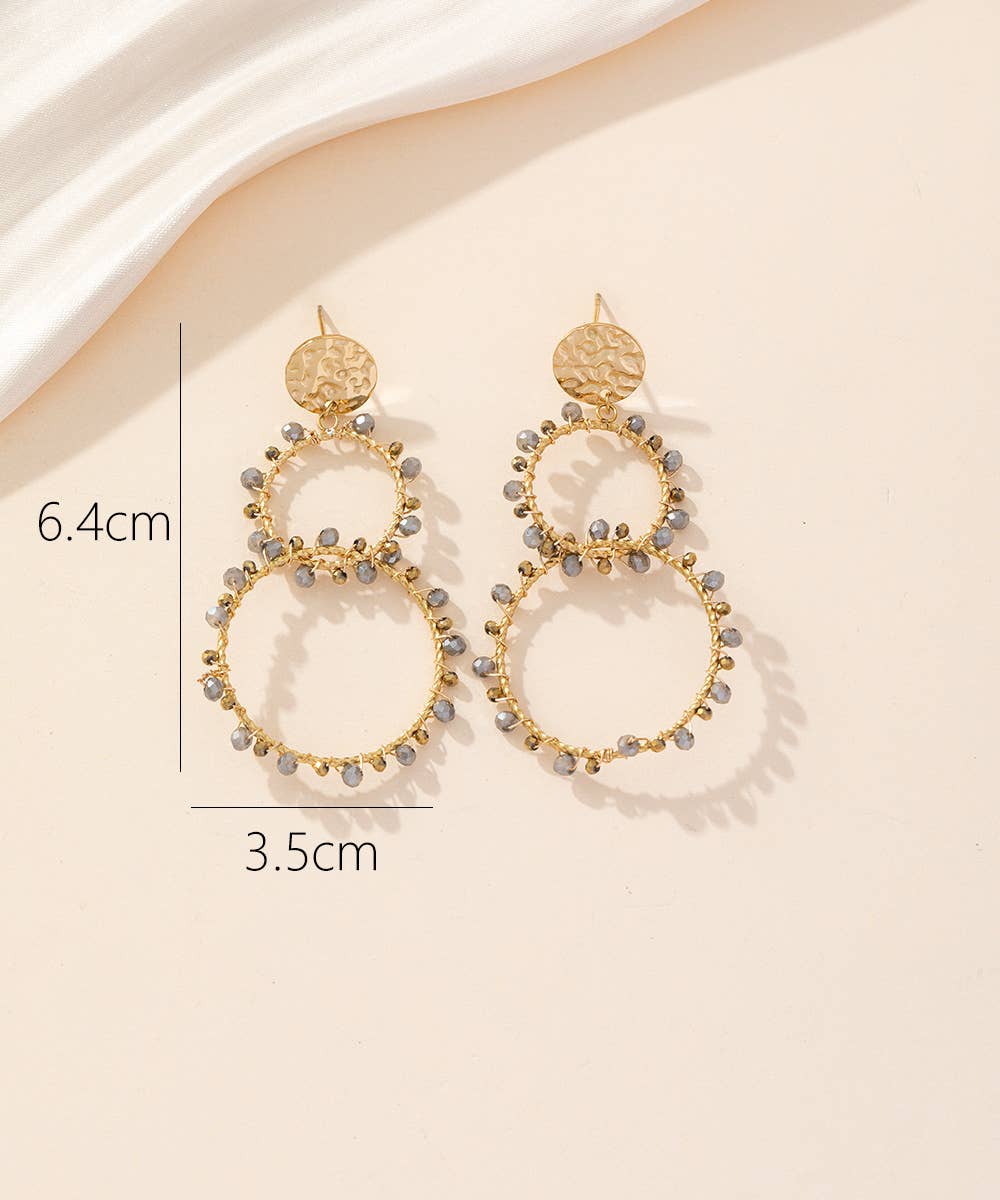 Blossom bijoux - Wholesale Dangle Earrings - 24BOA014 Stainless Steel Stud Earrings3