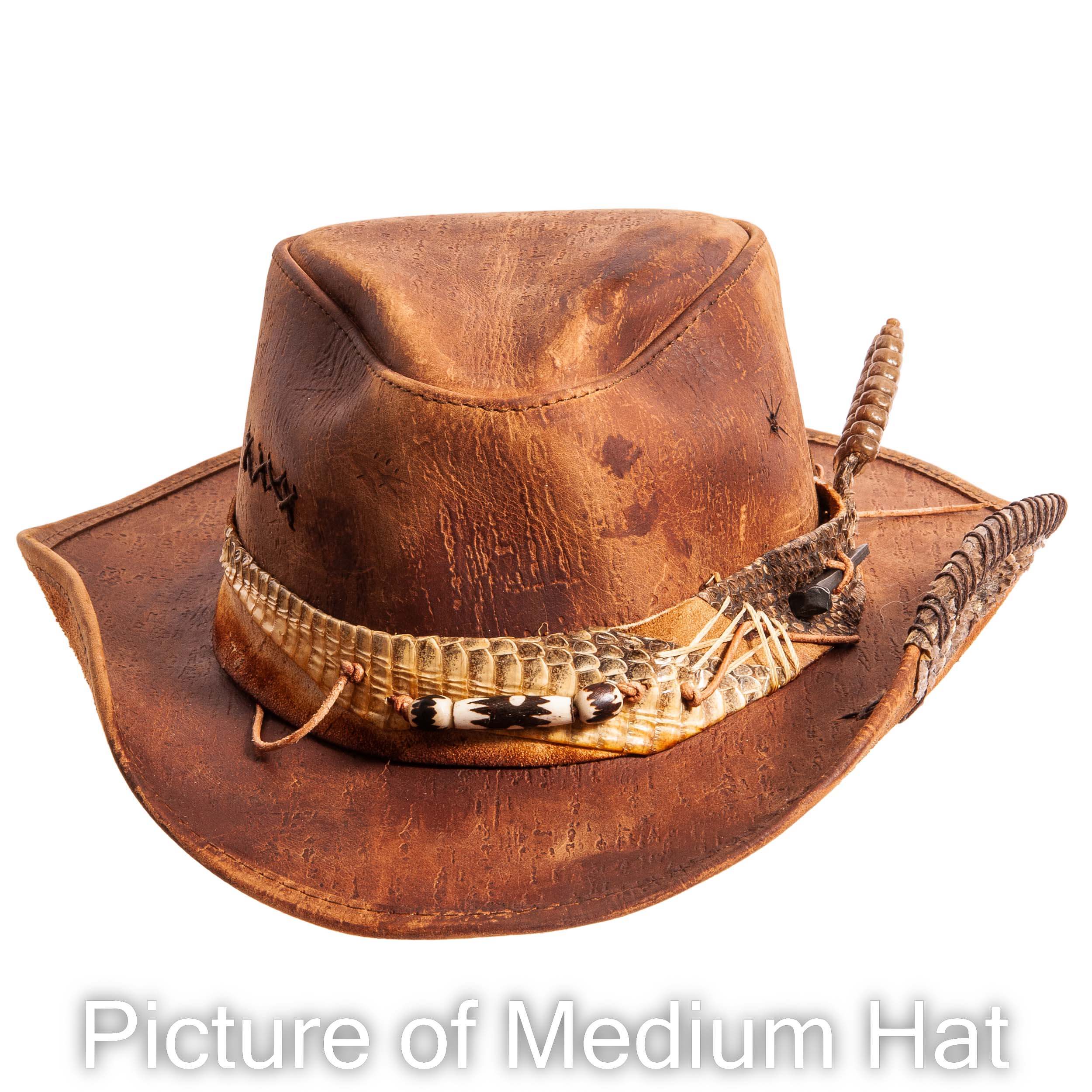 American Hat Makers – wholesale Cowboyhatt - Unisex – Äkta läder cowboyhatt Founders Edition - Stil Sidewinder1