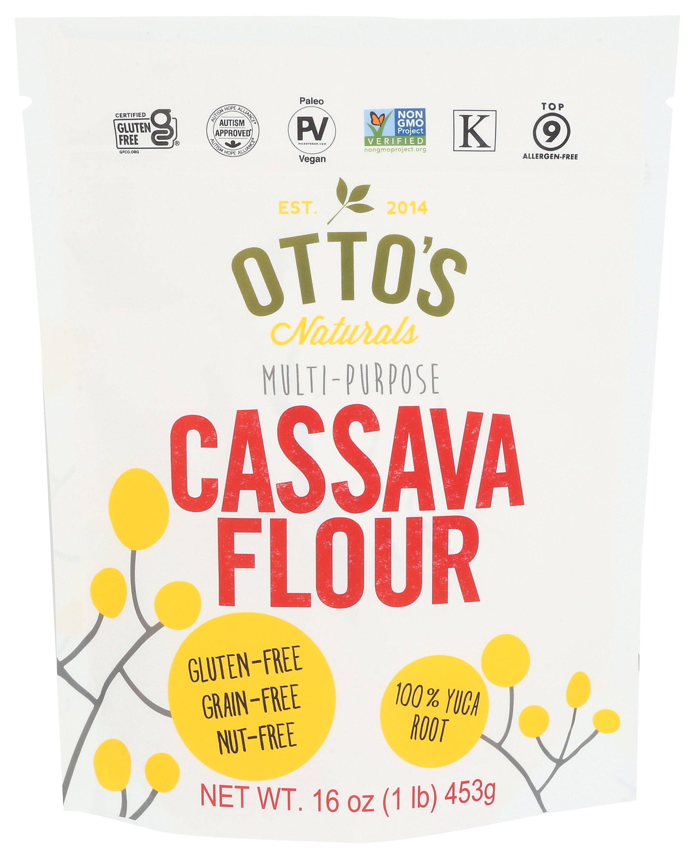 Everyday Supply Co - Wholesale Flour - OTTOS NATURALS FLOUR CASSAVA - Case of 40