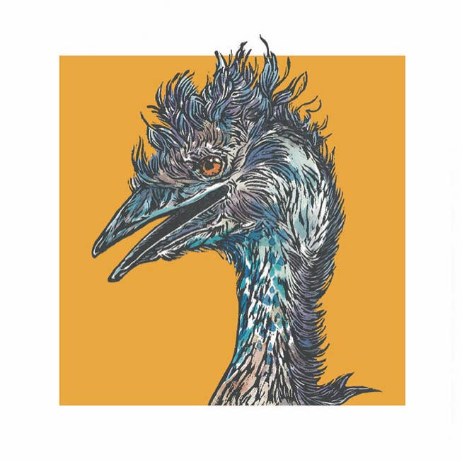 Emu Card for wholesale by ikonink
