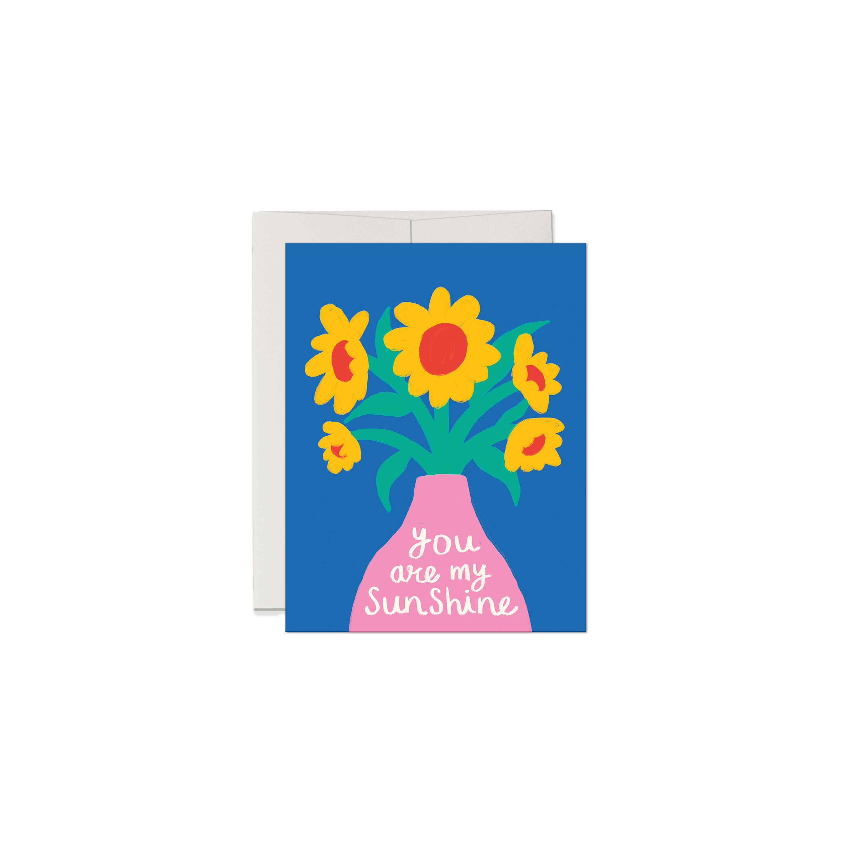 Three Strands Design - Wholesale Love Card - You Are My Sunshine Card Sunflower Love Greeting Card
