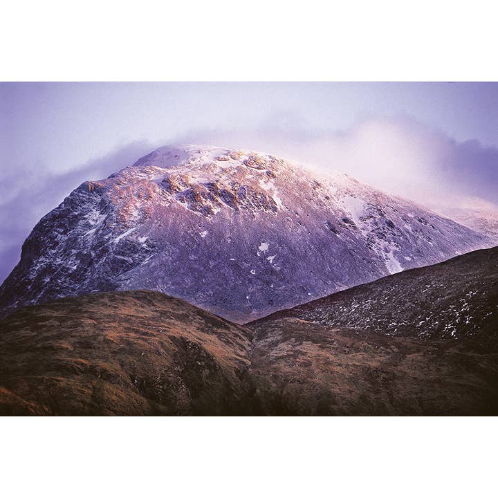 Carte postale de format moyen Ben Nevis pour la vente par Island Blue Publishing