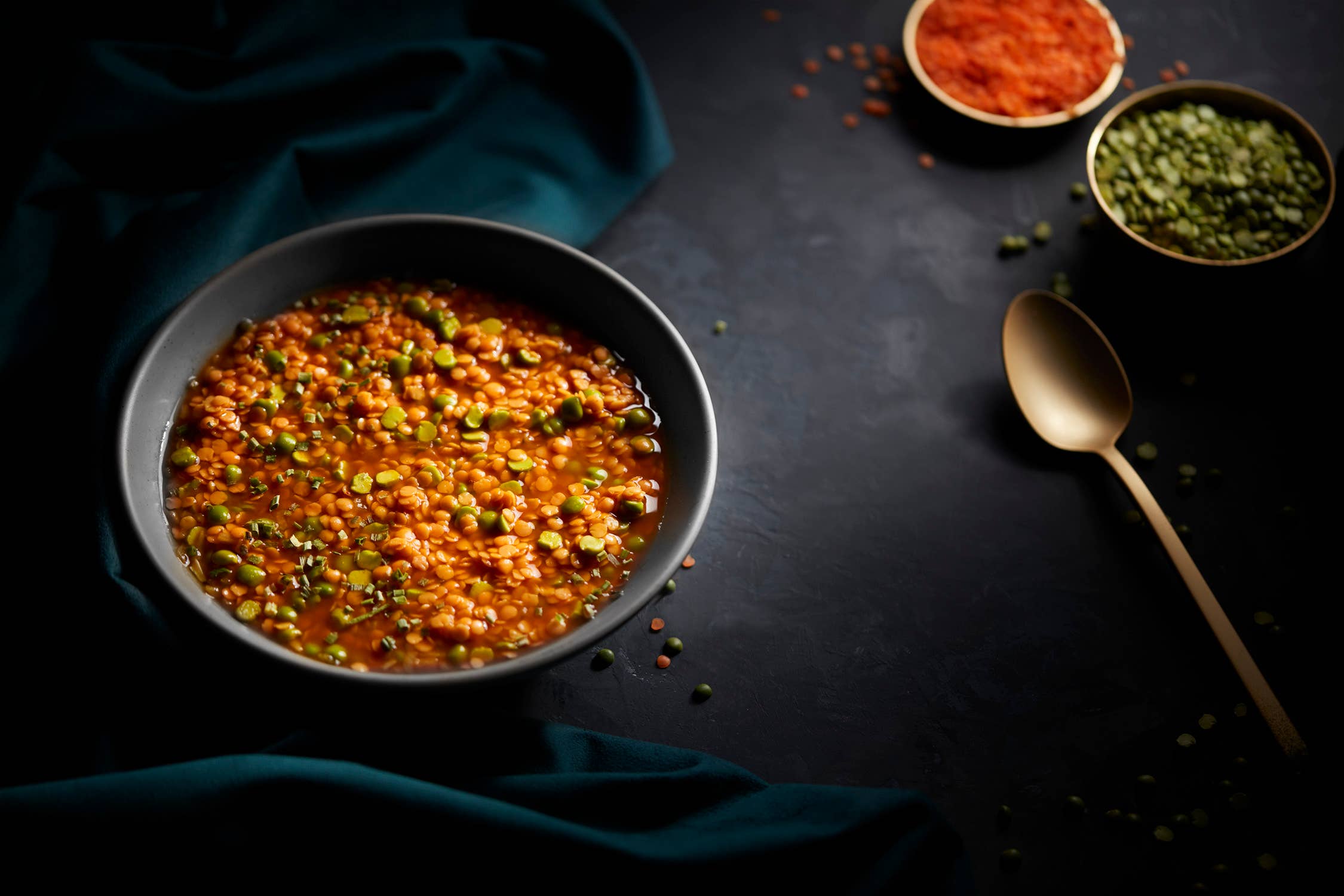 The Home Pantry - Wholesale Soup - Curry Lentil + Split Pea Soup Mix2