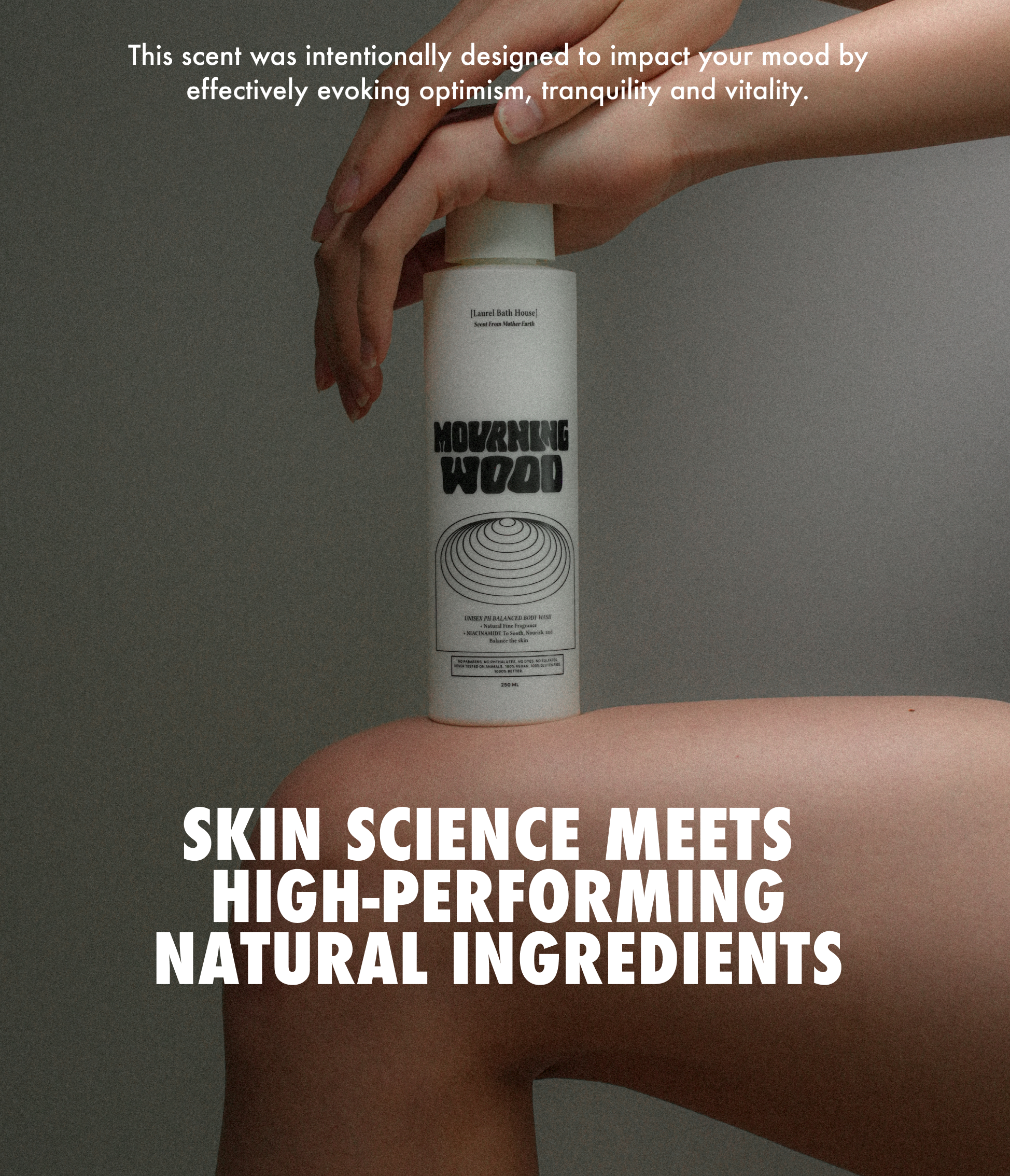 Laurel Bath House Brands, INC - Venta al por mayor Gel de ducha/baño - Madera de luto6