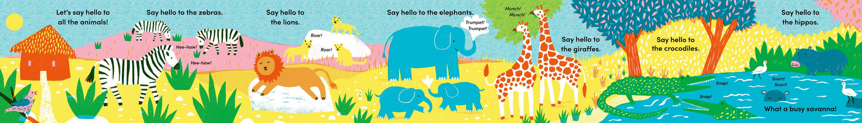 Hachette Book Group - Wholesale Baby & Toddler Book (0-2) - Tummy Time: Savanna1